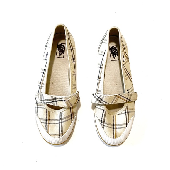 Vans Shoes - Vans Giselle Plaid Mary Jane Sneakers